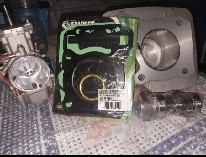 Kit cilindro 4mm + comando preparado 