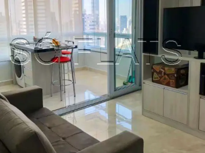 Studio 34m² à venda na Bela Vista com varanda gourmet | Próximo Av. Paulista e metrô