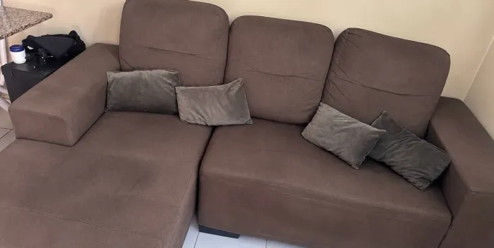 Vendo sofá usado 500