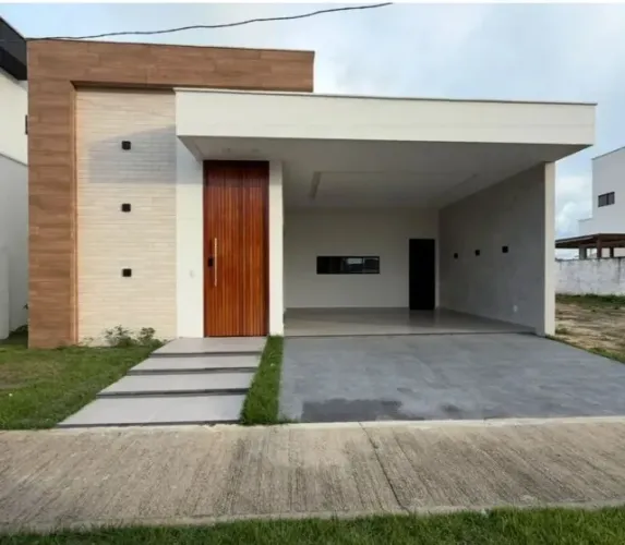 Condomínio Ecoville 2 - Casa Térrea 3/4 com 2 suítes de 120 m², 2 vagas por 529.999,00