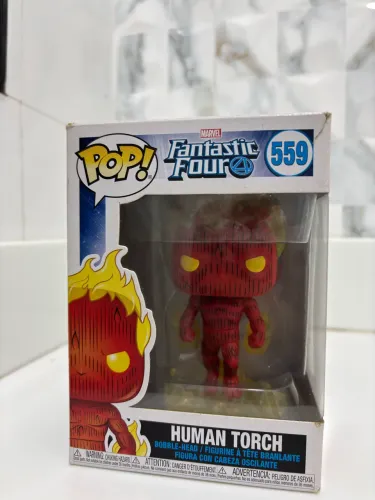 Tocha humana Funko pop