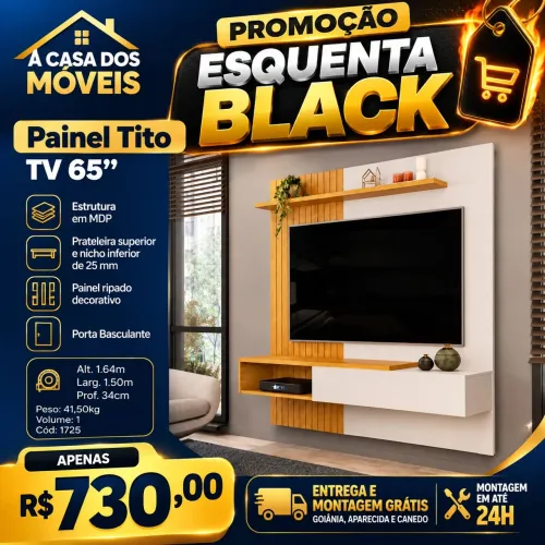 Painel Tito Tv 65 1.50m