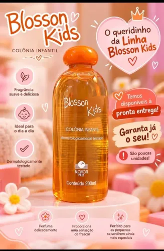 Colônia infantil blosson