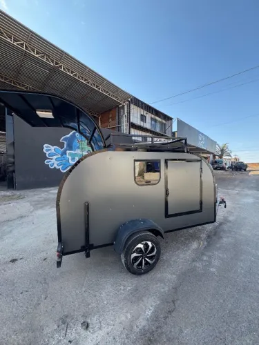 Mini camping trailer