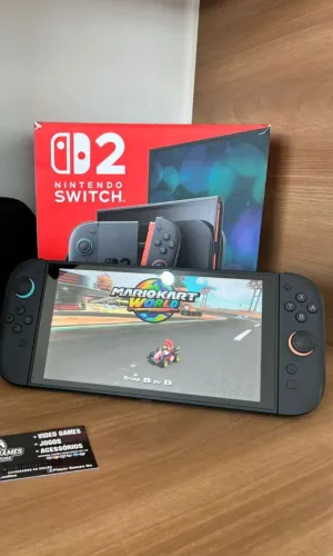 Nintendo Switch 2 COMPLETO!! (Aceito Cartão)