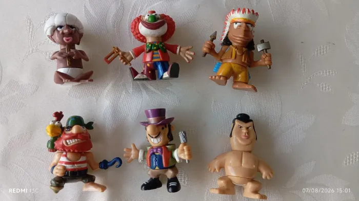 Bonecos Circo Mix - Revista Recreio (Colecionáveis)