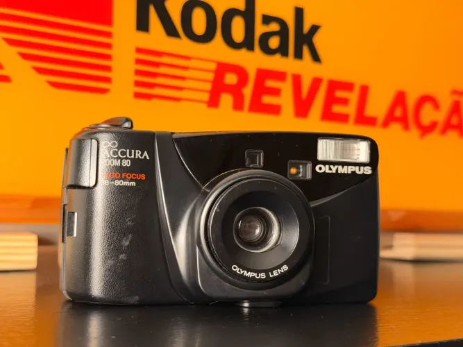 Câmera Analógica Olympus Accura Zoom 80