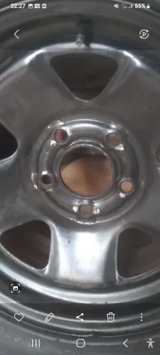 Vendo jogo rodas 15x8 ferro original Ranger em perfeito estado conservação