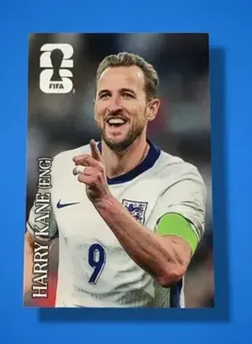 Figurinha da Copa do Mundo FIFA 2026 - Coca Cola (CC3) - Harry Kane - Inglaterra