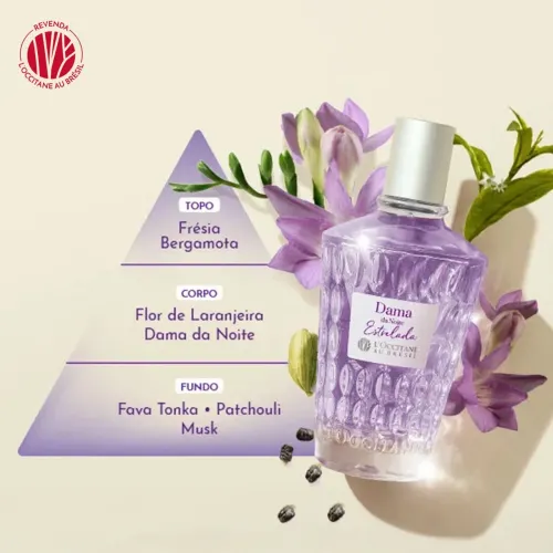 Deo Colônia Dama da Noite Estrelada Loccitane 