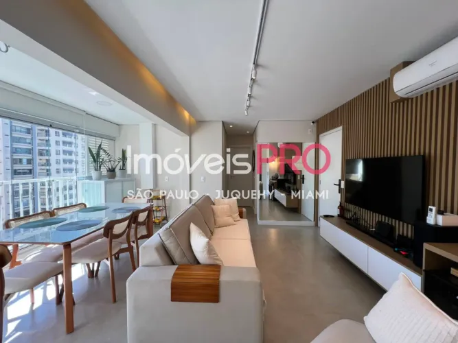 Apartamento para venda em Brooklin Paulista com 2 quartos, sendo 1 suíte, 65m²