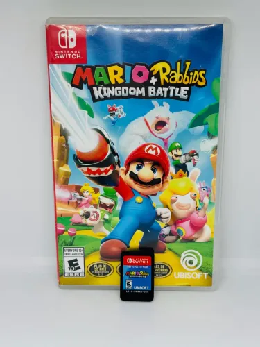 Jogo Nintendo Switch Mario + Rabbids Kingdom Battle - JOGO ORIGINAL EM PERFEITO ESTADO