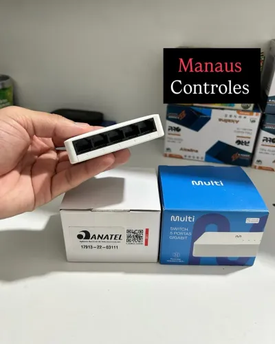 Switch Gigabit 5 Portas Multi ( Promoção )