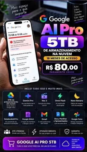 Licença Gemini PRO 18 meses 