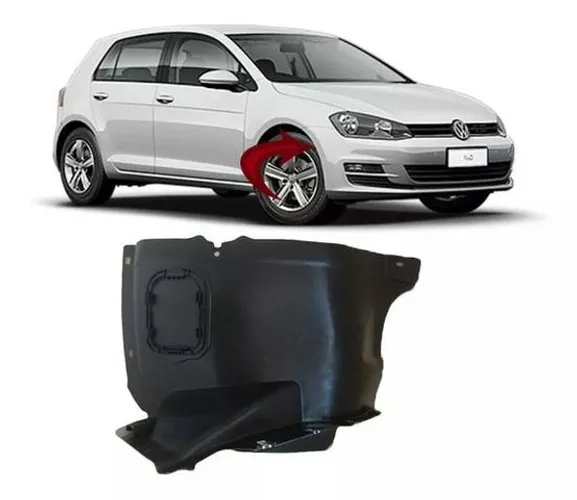 Parabarro Lameiro Dianteiro Frontal Golf 2014 a 2018 Direito