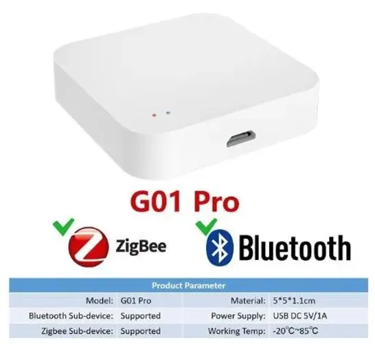 Gateway Zigbee Hub Sem Fio Multimodo Tuya Automação Inteligent Smart COD-AM544