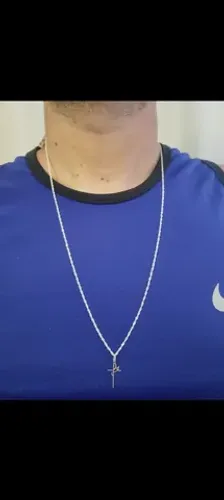 SP PROMOÇÃO PRA SAIR HOJE!<br>LINDA CORRENTE NOVA EM PRATA LEGÍTIMA, GRÁTIS PINGENTE