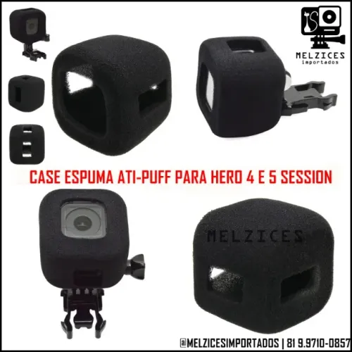Case Anti-Puff Para GoPro Hero 4 e 5 Session