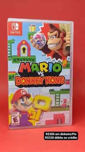 Jogo Nintendo Switch Mario vs Donkey Kong novo