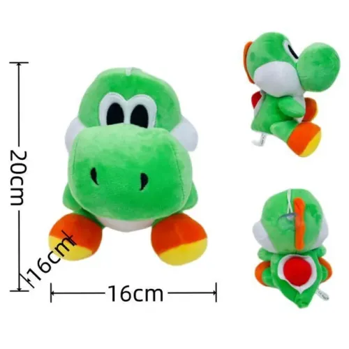 Pelúcia Ioshi 20cm Super Mario Bross Nintendo Vídeo Game