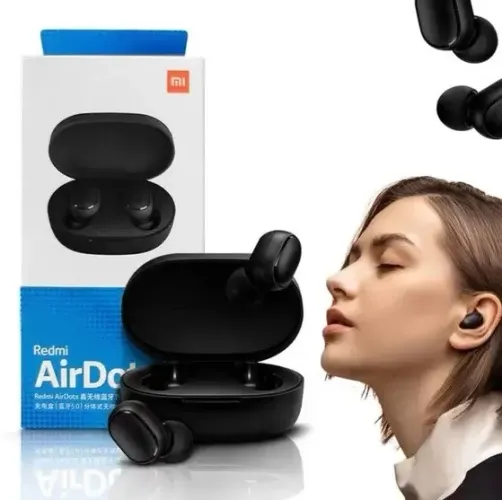 Fone De Ouvido Sem Fio Bluetooth 5.0 1. Linha Air Dots Redmi wpp.43. *