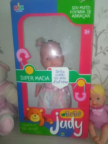 Boneca Bebê Judy - Super Macia