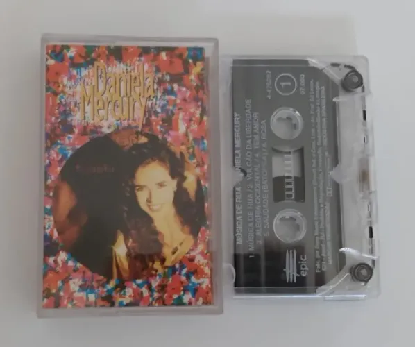 Fita K7 Cassete Daniela Mercury Música De Rua