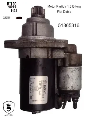 Motor Partida 1.8 E-torq Fiat Doblo usado