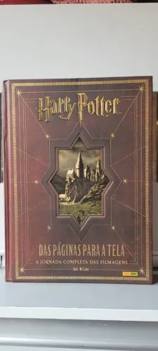Livro harry potter das páginas para a tela