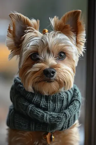 Yorkshire Terrier vai ter deixar roxo de amor 