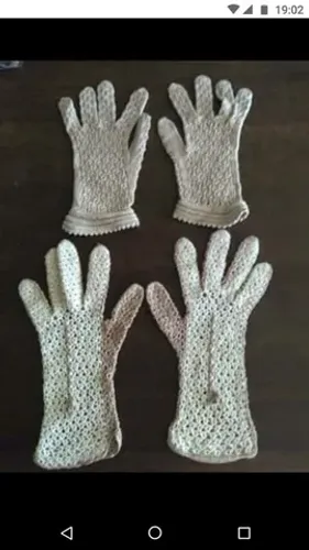 Vendo luvas antigas