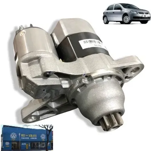 Motor de arranque 9 dentes Gol G5 2009, 2010, 2011, 2012, 2013 