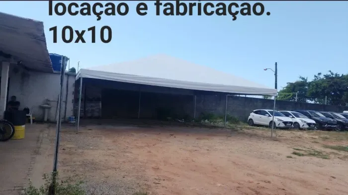 Aluguel mensal e diária tenda 10x10