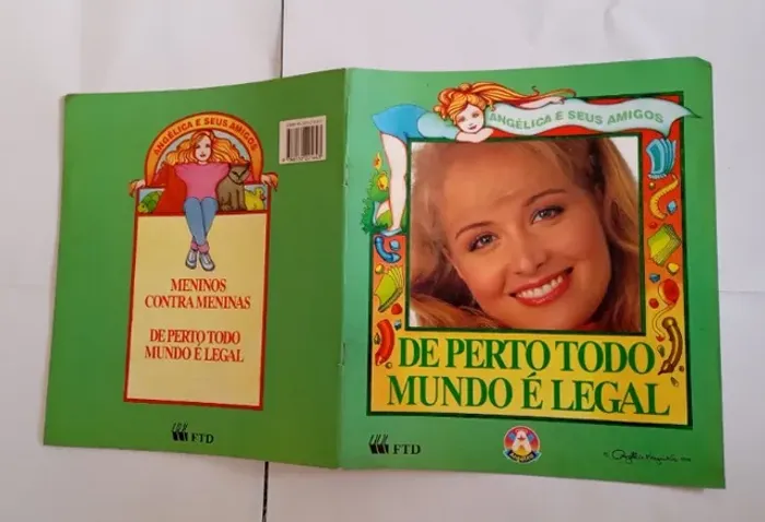 Livro Angélica E Seus Amigos De Perto Todo Mundo É Legal