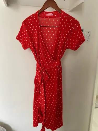 Vestido de bolinha tamanho P