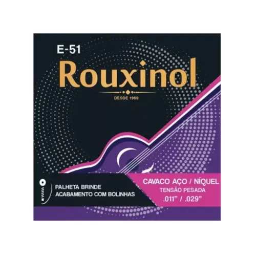 Jogo de Cordas 0.11 para Cavaquinho - Rouxinol ER1