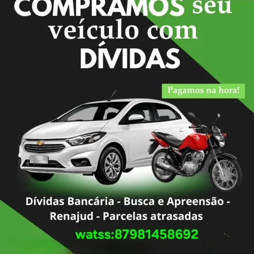 Carro com parcelas atrasadas 