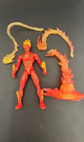 Marvel Legends Tocha Humana quarteto Fantástico 