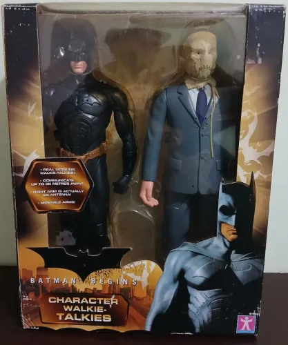 Bonecos Batman Begins walkie-talkie importado