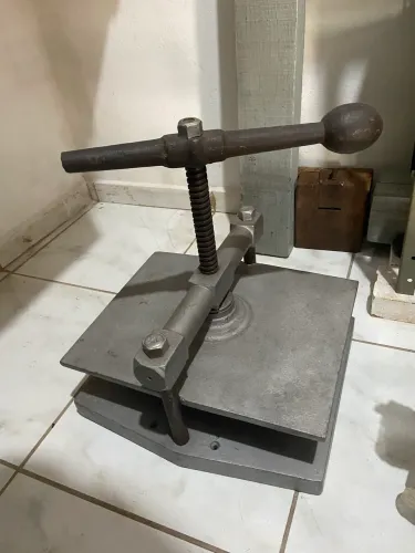 Prensa Manual de Encadernação / Tipografia