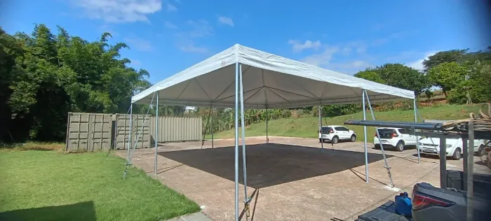 Tenda Piramidal 10x10 Galvanizada a Fogo!