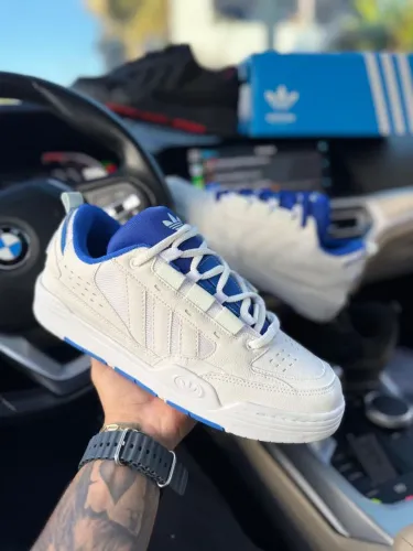 Tênis Adidas Adi2000 Branco com Detalhes em Azul