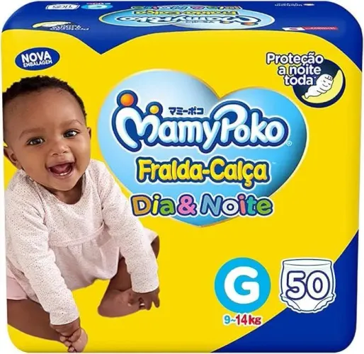 Fralda calça mamypoko 