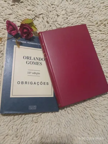 Livro CAPA DURA - Obrigações 11ª Edição Orlando Gomes