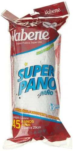 Super Pano Vabene | 21cm x 29cm C/45 Panos R$ 11,70