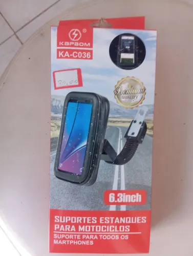 Suporte de celular para moto