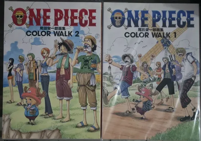 One Piece Color Walk vol 1 e 2 - Artbook