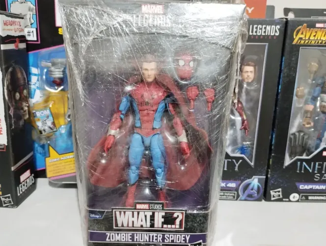 Marvel Legends Spiderman Zombie Hunter