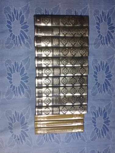 Enciclopédia Brasileira + 3 Poetas Românticos do Brasil 