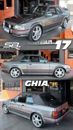 Roda aro 17 Ford Escort Ghia Prata 4x108 novas
